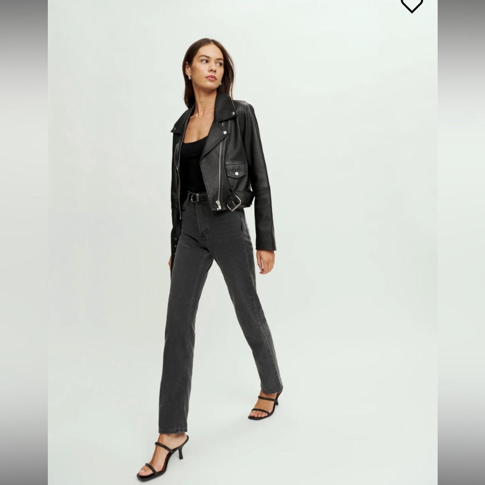 Reformation Cynthia Hugh Rise Straight long Jean